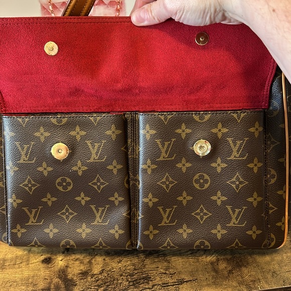 Louis Vuitton Brown Monogram Shoulder Bag - Picture 7 of 9